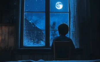 A boy looking in the window | Source: Midjourney