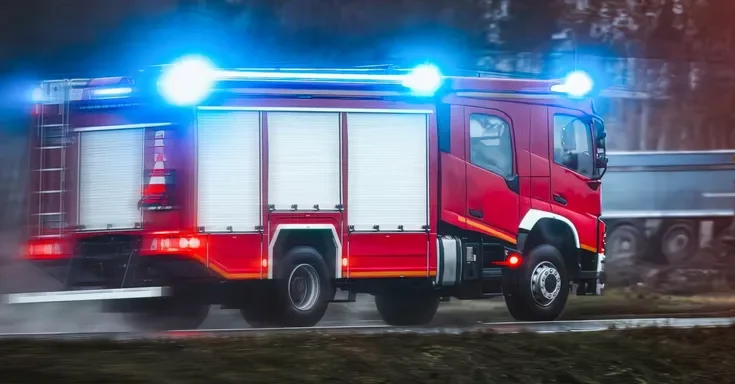 A fire truck | Source: Shutterstock