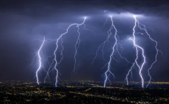 Lightning storm across the city | Source: Getty Images