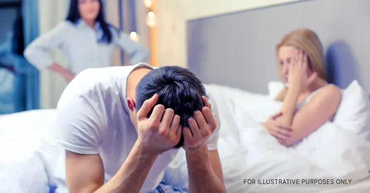 Upset couple and another woman | Source: Shutterstock