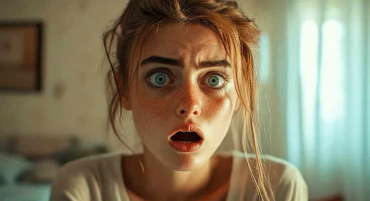 A surprised woman | Source: Midjourney