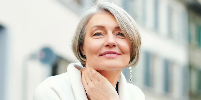 A stylish mature woman | Source: Shutterstock