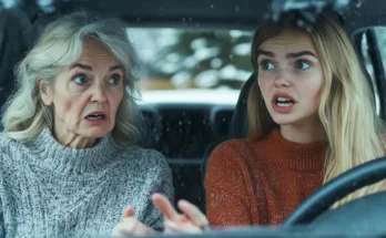 Middle-aged woman and young woman in car | Source: Midjourney