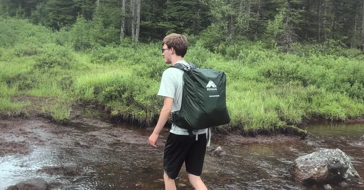 Teen boy hiking | Source: Midjourney