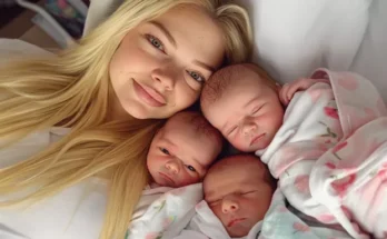 A woman with triplets | Source: Amomama