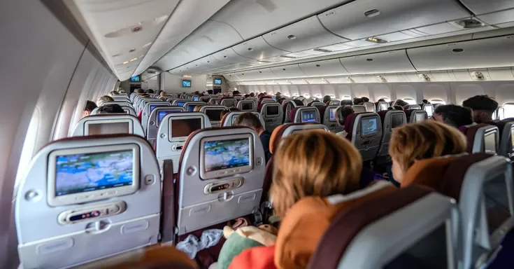 People on a flight | Source: Shutterstock