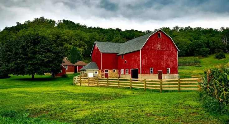 A farmhouse in the fields | Source: Pexels