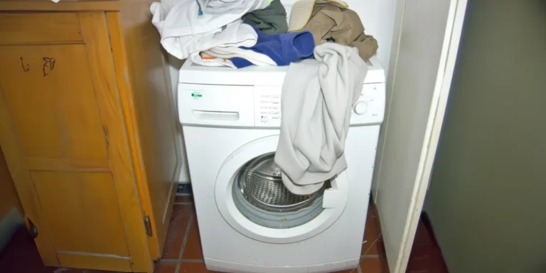 A bunch of clothes on top of a washing machine | Source: Amomama