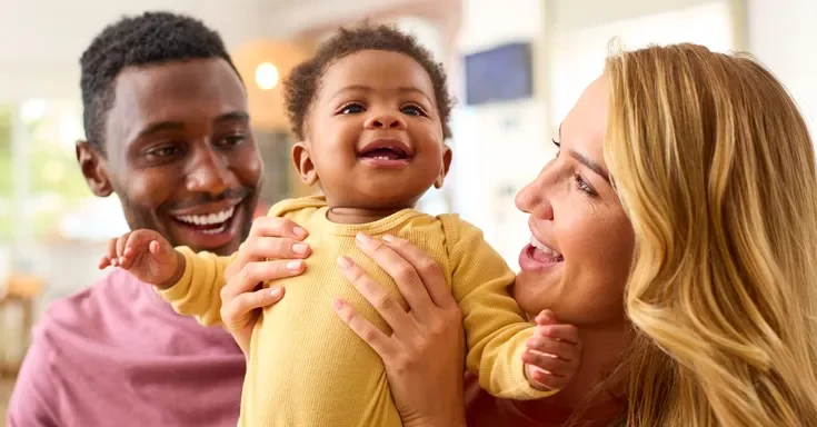 A couple with a baby | Source: Shutterstock