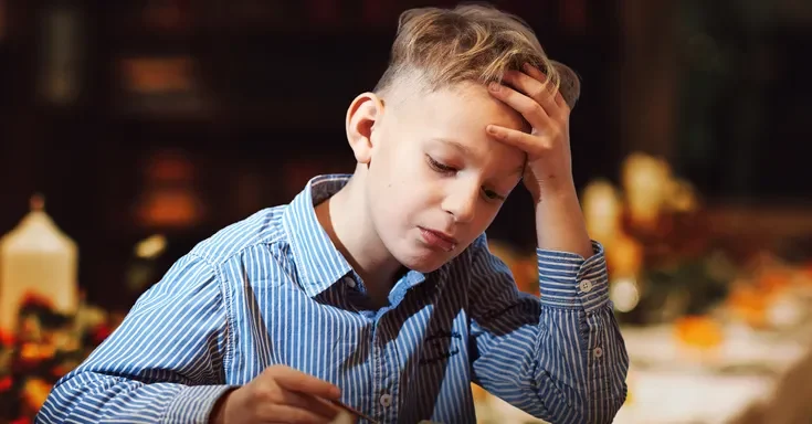 A sad boy | Source: Shutterstock