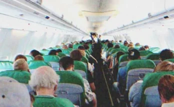 A plane full of passengers | Source: Shutterstock