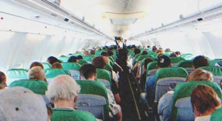 A plane full of passengers | Source: Shutterstock