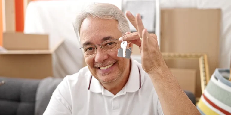 A man flaunting his house key | Source: Shutterstock