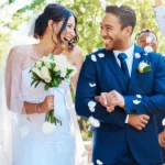 A happy couple on their wedding day | Source: Shutterstock