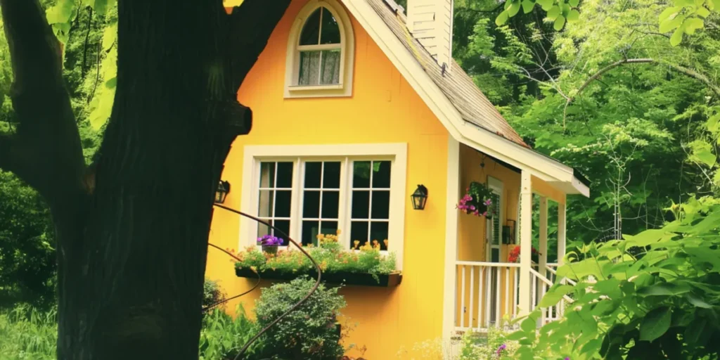 A picturesque yellow house | Source: AmoMama