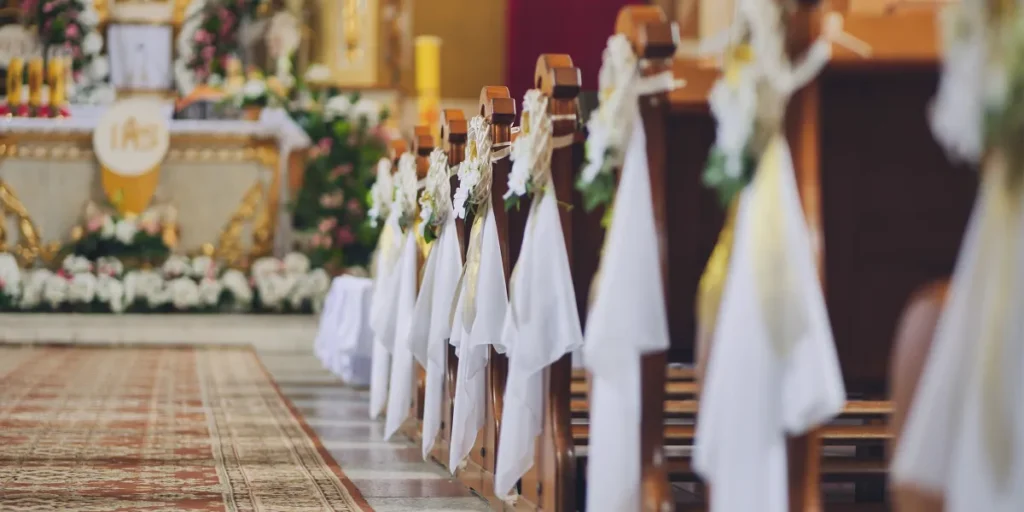 An aisle in a church | Source: Shutterstock