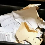 Torn paper in a bin | Source: AmoMama