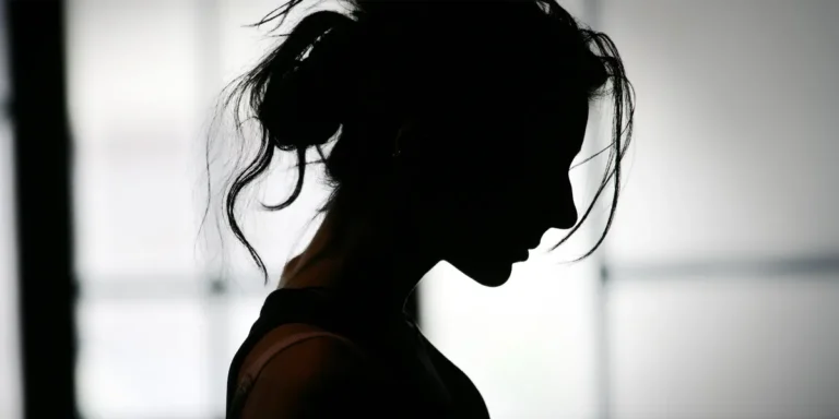 Silhouette of a woman in a room | Source: Shutterstock