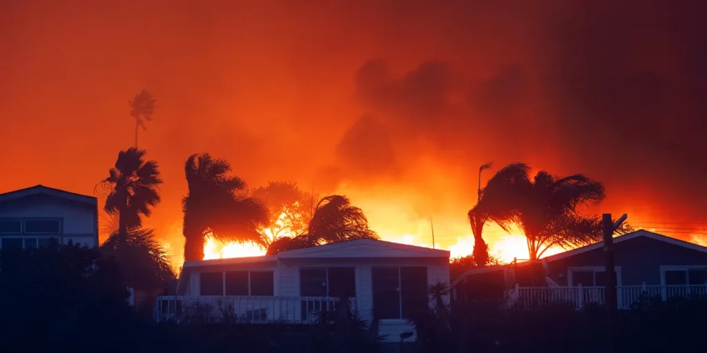 A wildfire | Source: Getty Images