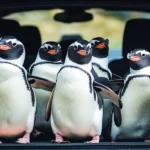 Penguins in the trunk of a car | Source: Amomama