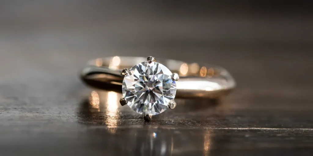 An engagement ring | Source: Shutterstock