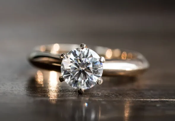 An engagement ring | Source: Shutterstock