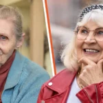 A collage of a poor older woman and a rich older lady | Source: Shutterstock