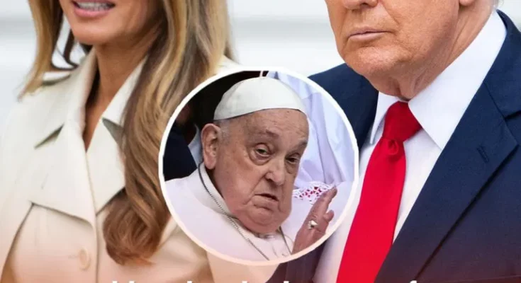 Donald Trump and his wife Melania Trump have been criticised over their social media post The President of the US and the First Lady have been criticised over a post regarding Pope Francis’ funeral.